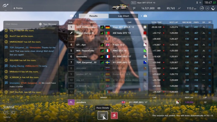 Gran Turismo™SPORT  FIA GTC  2021Manufacturer第二季第3轮
