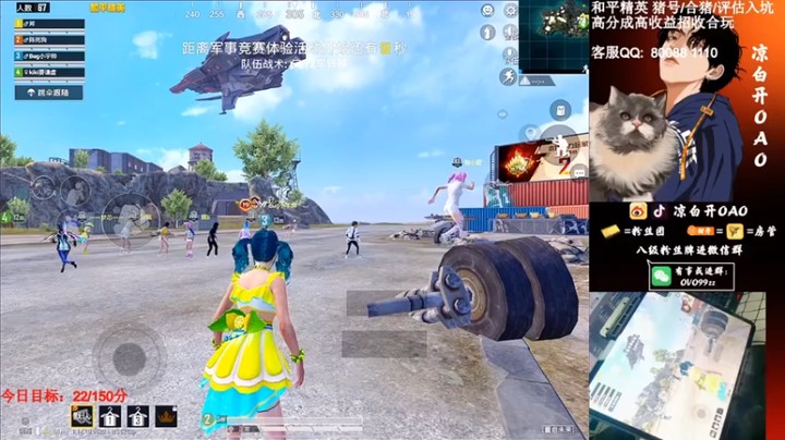 【凉白开OAO】12杀吃鸡，枪法精准，吃鸡就是这么容易