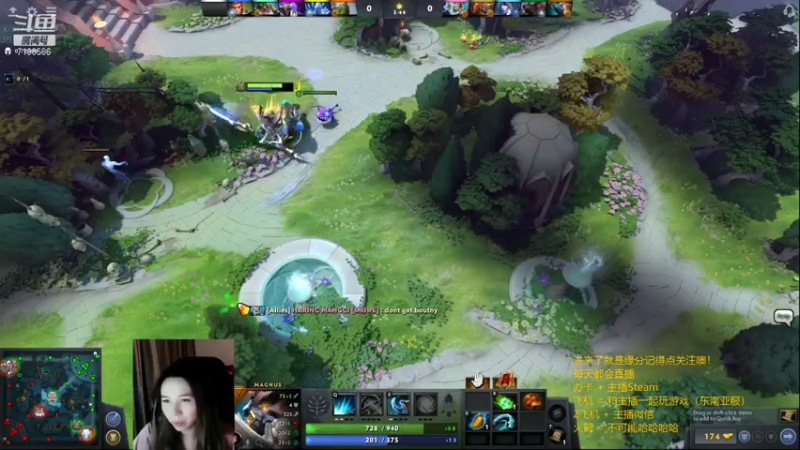 【2021-07-29 00点场】小白喵学Dota：小本子冲呀