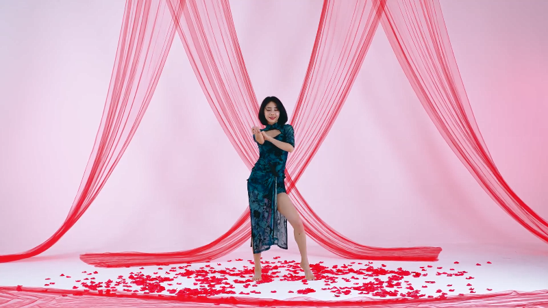 我在斗鱼看沫沫同学丶直播舞蹈