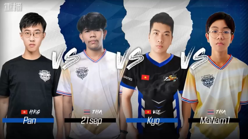 2021年QQ飞车手游亚洲杯W1D1_Match6精华版