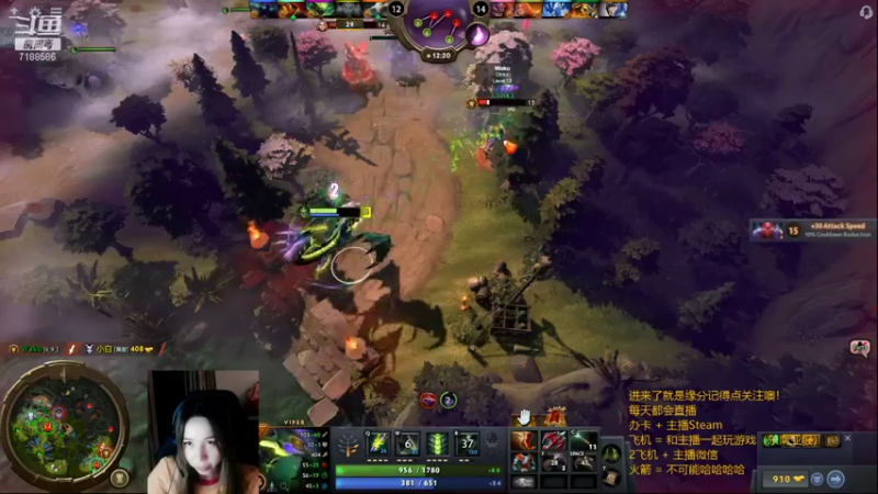 【2021-07-27 22点场】小白喵学Dota：小本子冲呀