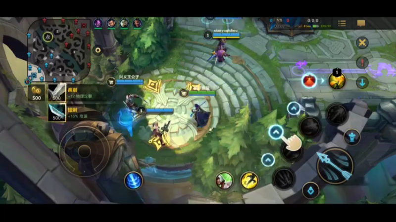 《LOL手游》寒冰射手艾希试玩