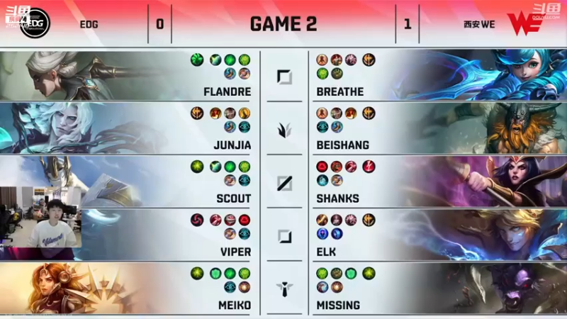 余小C真的很强第5期：WE VS EGD（二）