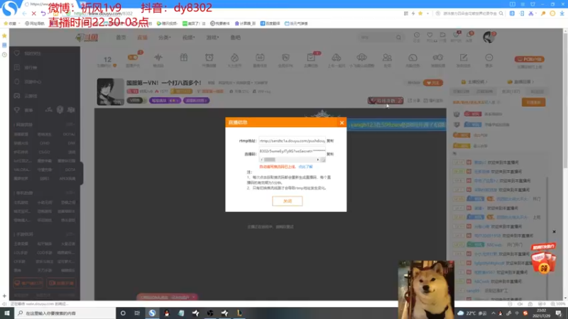 【2021-07-29 23点场】祈风1v9：国服第一VN！一个打八百多个！