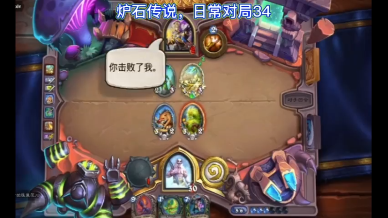 炉石传说，日常对局34