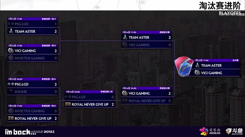 【2021-07-30 10点场】imbadota2频道：i联赛 总决赛 重播
