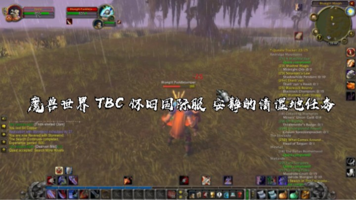 魔兽世界 TBC 怀旧国际服 安静的清湿地任务B