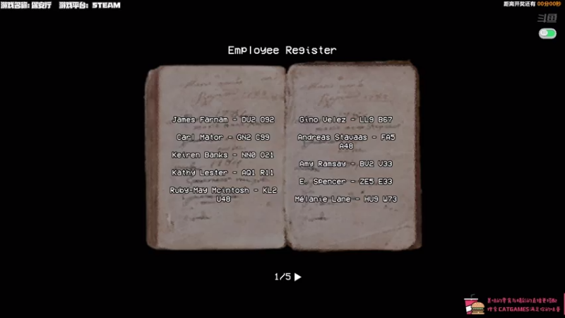 【2021-07-30 00点场】老猫CatGames：【Cat】今晚继续开荒独立恐怖