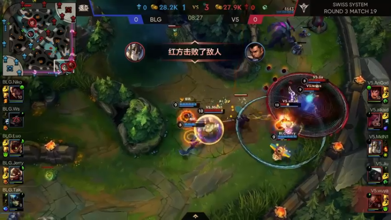 LOL手游赛事精彩瞬间