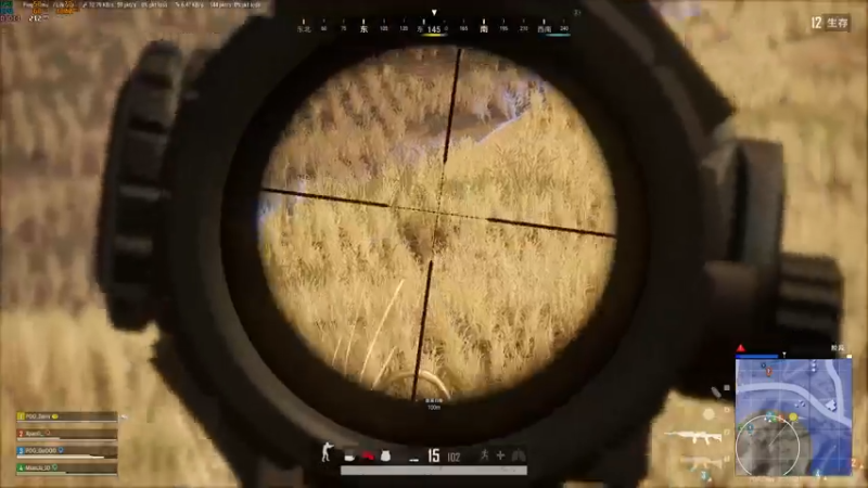 完美的配合！成功吃鸡！