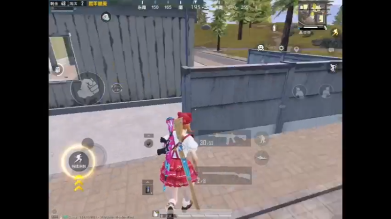 和平精英：对人机耍耍喷子