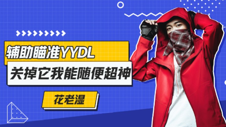 【花老湿日记】辅助瞄准YYDL，关掉它我随便超神！