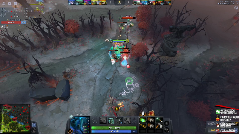 我在斗鱼看inflame丶hyz直播DOTA2