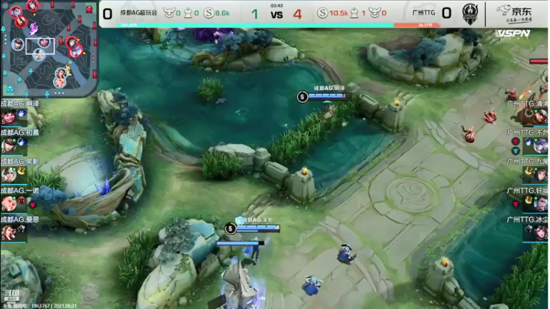 【2021-08-01 20点场】这是瘦辰鬼：辰鬼解说 AG vs TTG