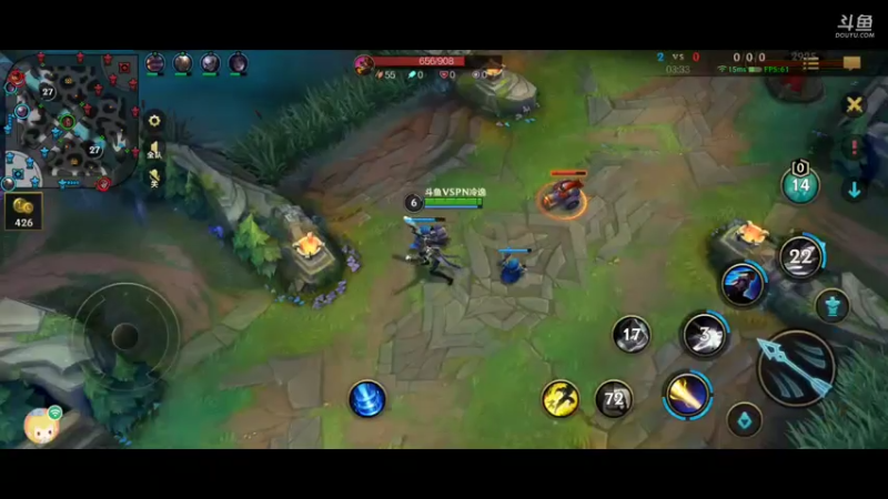 LOL手游卢锡安丽乱杀3