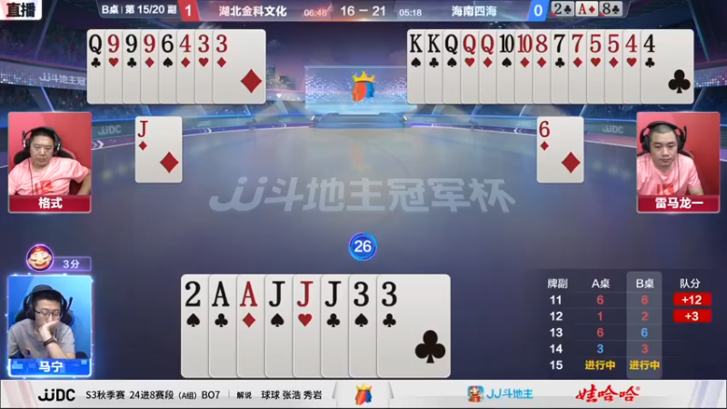 【2021-08-02 19点场】JJ斗地主官方：斗地主冠军杯秋季赛开战！
