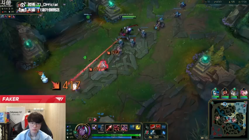 【2021-08-02 14点场】T1直播faker：T1 Faker