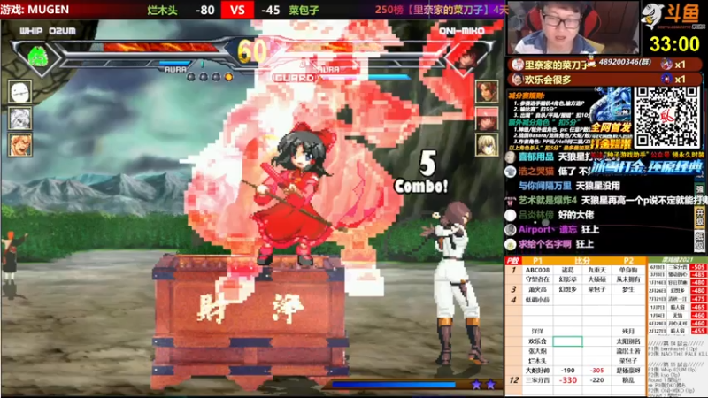 【2021-08-02 19点场】那日的风：【MUGEN】兄弟们, 晚上好~~