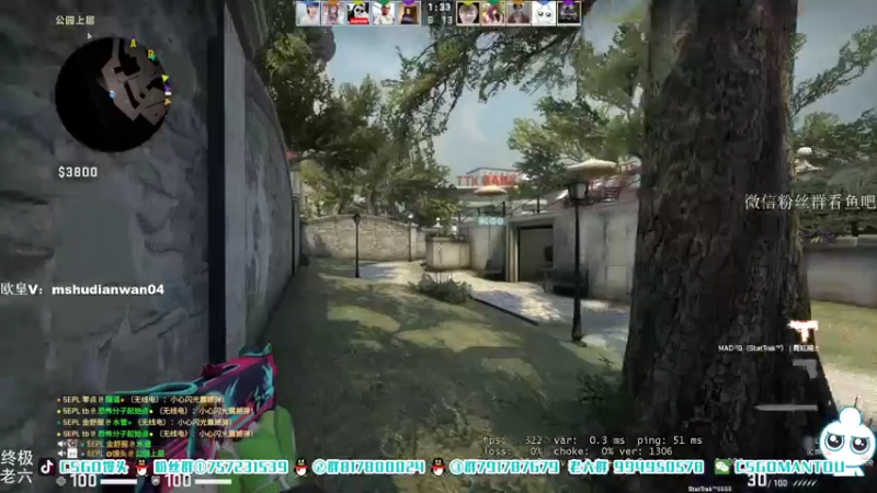 【2021-08-03 20点场】CSGO馒头：继续上班咯