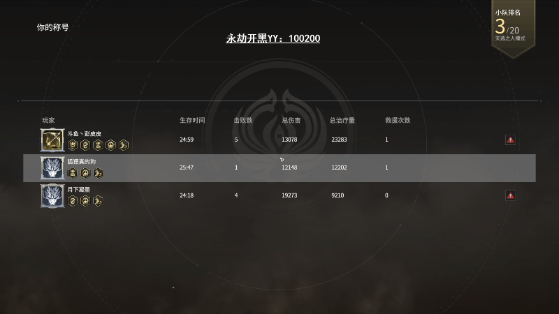 【永劫无间】狐狸不太Sao的精彩时刻 20210804 09点场