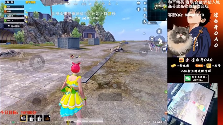 【凉白开OAO】5杀惜败，打没子弹最难受