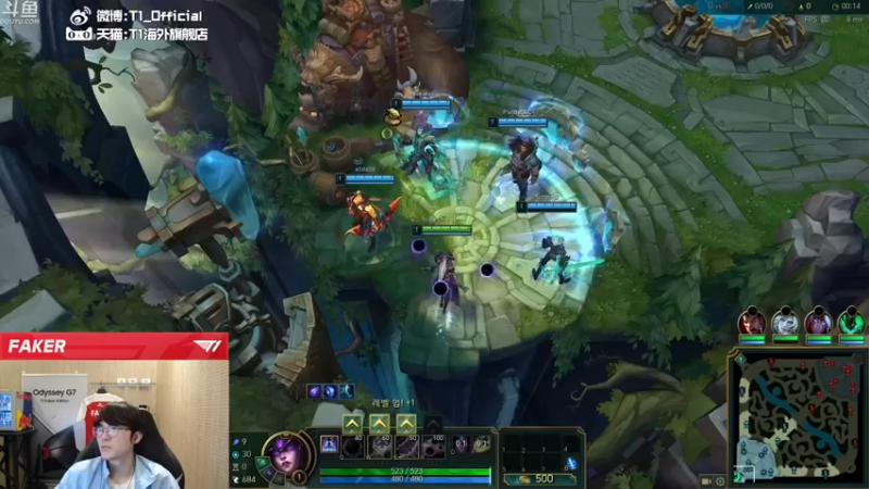 T1直播faker 英雄联盟：无敌是多么寂寞，再次拿下游戏胜利，轻松无压力