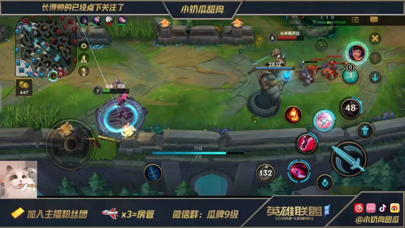 【2021-08-05 14点场】小奶狗甜瓜：甜瓜：让我玩会儿中路好嘛