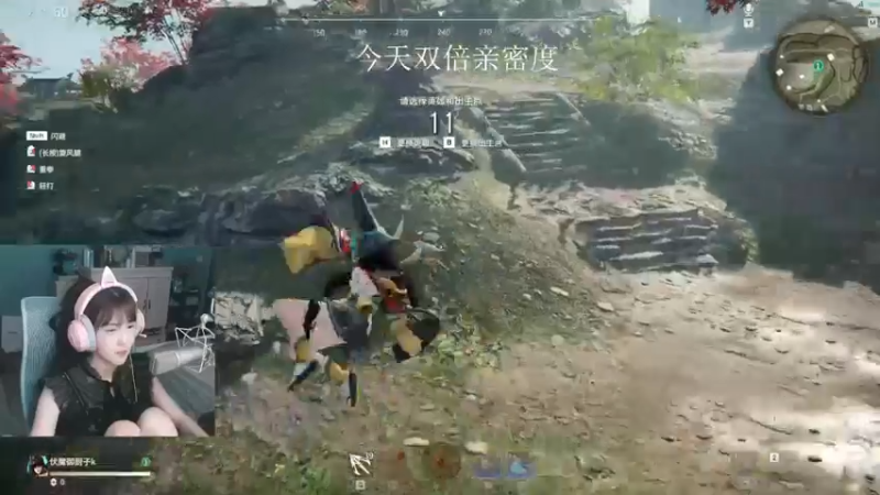 iu可可曾+ 永劫无间：主播无人能挡，豪取7人，成功取得第四名