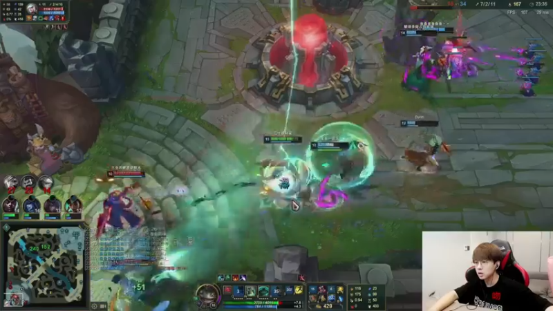普朗东丷 英雄联盟：塔姆7杀11助攻，能抗能输出，对面拿我毫无办法