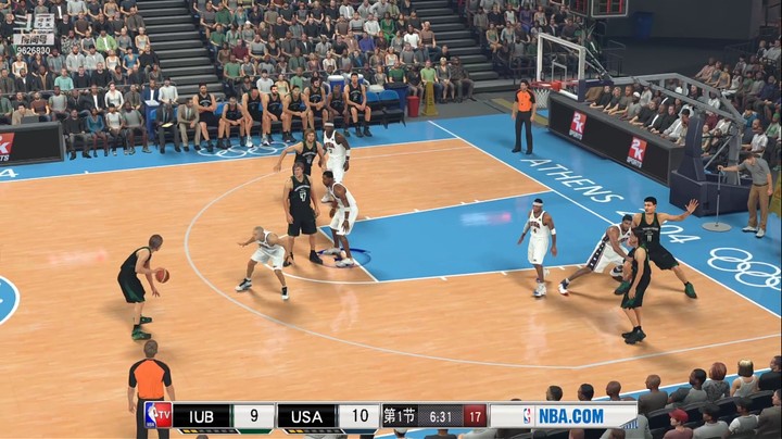 NBA2K17HAN名单麦迪带领03美国队挑战姚明领衔的国际明星队