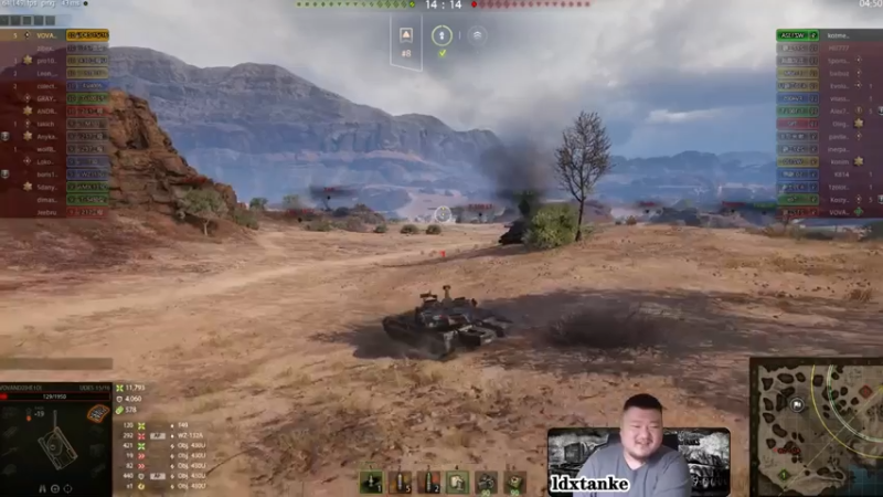 【拎大侠 坦克世界】2021-08-05 14:26:31-2021-08-05 14:41:32