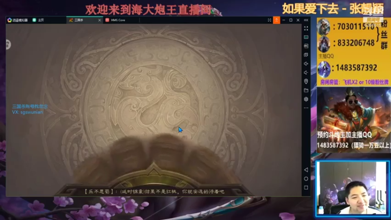 海大炮王o 三国杀：2021-08-01 15点场 第三段：对面这俩太垃圾了，主播还没开始发挥真正的实力，就投降了