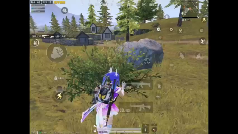 山谷钢枪机瞄8淘汰吃鸡