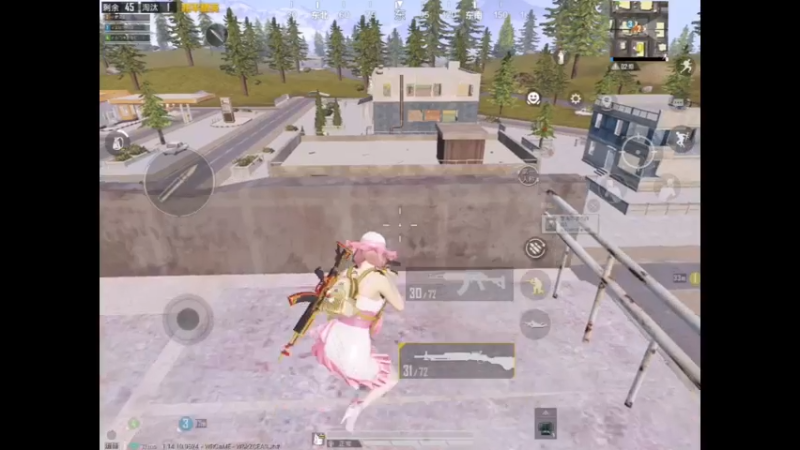 山谷机瞄钢枪12淘汰吃鸡