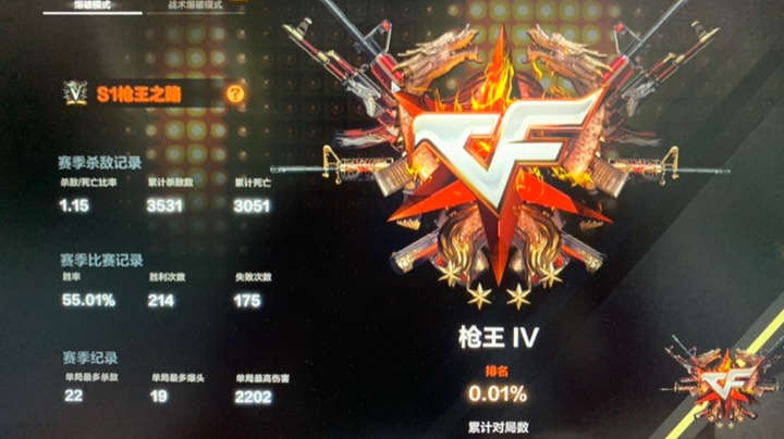 【 2021-08-05 17点场】喵喵屋i：CFHD枪王排