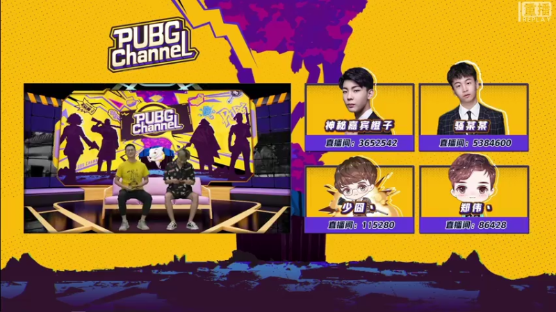 【2021-08-08 16点场】pubg活动：【直播】PUBGCHANNEL 欢乐周末