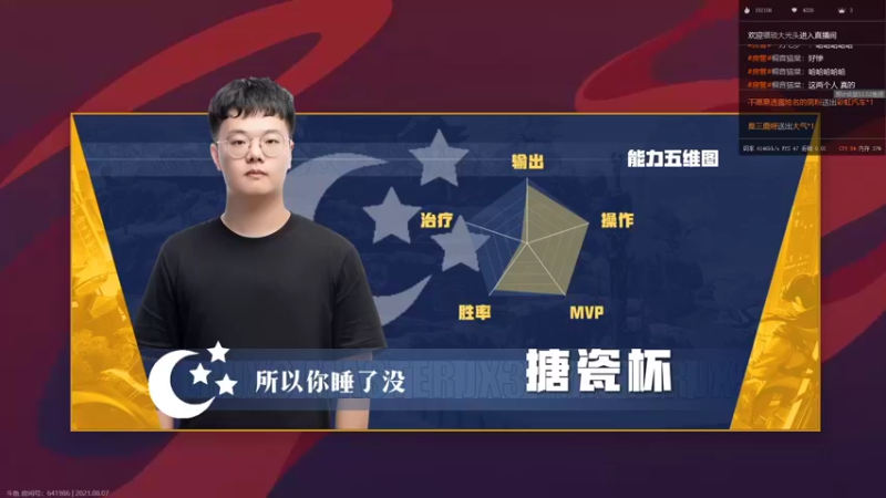 【2021-08-07 18点场】勤奋的赤鳞：【赤鳞】跟毒师傅一起看大师赛决赛！