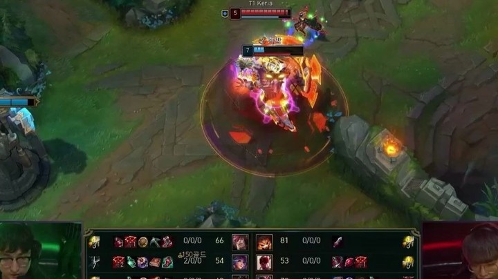 【LCK 第二轮】T1 VS BRO 第一场 POG Faker妖姬