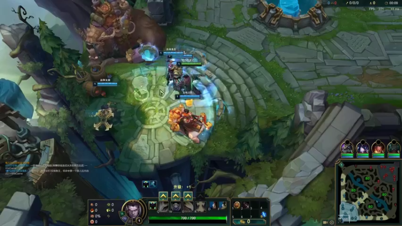 店长盖伦 英雄联盟：德玛西亚的勇士，不愧穿着死亡骑士的皮肤，直接就让对面死亡！