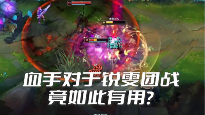 经常有小伙伴问我锐雯怎么出装备，团战出啥能活着还能输出！一个视频给答案！