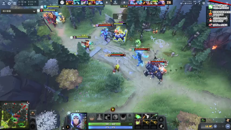 【2021-08-08 20点场】inflame丶hyz：dotapit5全程解说