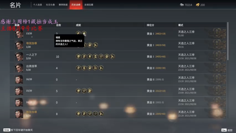 【2021-08-09 01点场】格洛莉娅S：森罗谷猴王