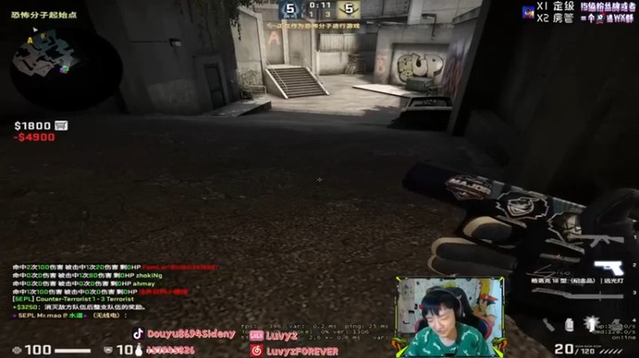 Sideny蛇 CS：GO：旗鼓相当的对手，打的有来有回，打到加时赛才分出胜负