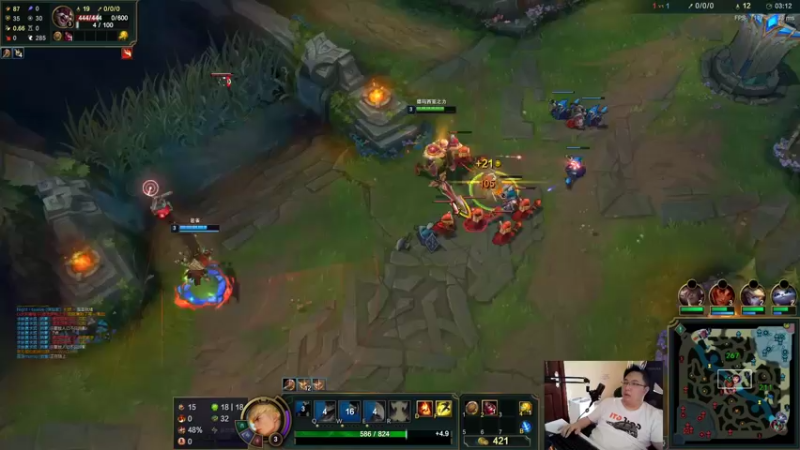 【2021-08-09 09点场】店长盖伦：国服最细盖伦