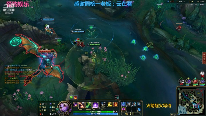 【英雄联盟】打野螳螂的孤立无援伤害好高