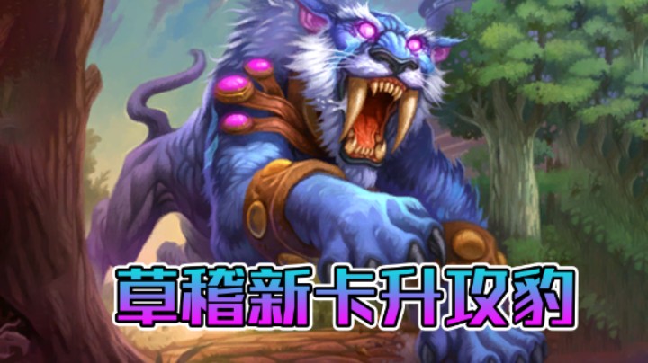 稻哥炉石12胜竞技场（小德）：小德最草稽新卡升攻豹