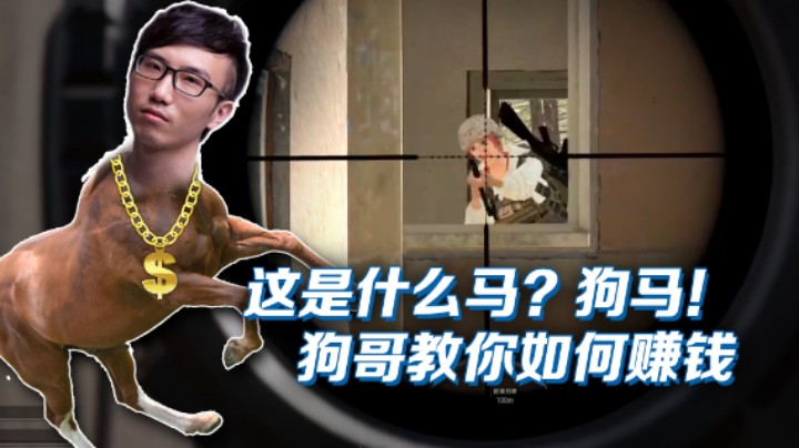 【叁肆叁肆】这是什么马？狗马！狗哥教你如何赚钱！