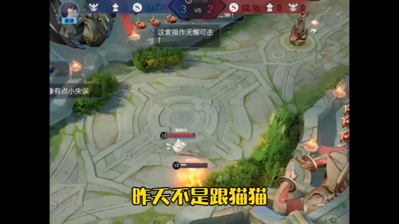 #王者荣耀 狸子Vs猫猫貂蝉