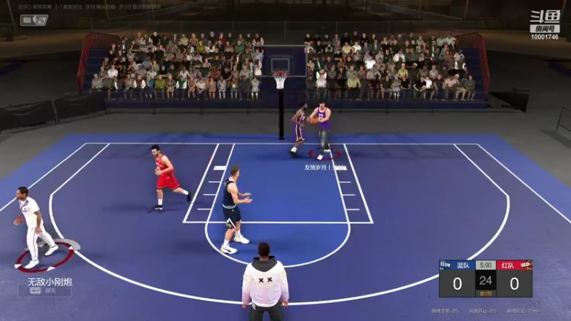 【NBA2KOL2】ai街头疯狂的秀，花式秀，carry全场